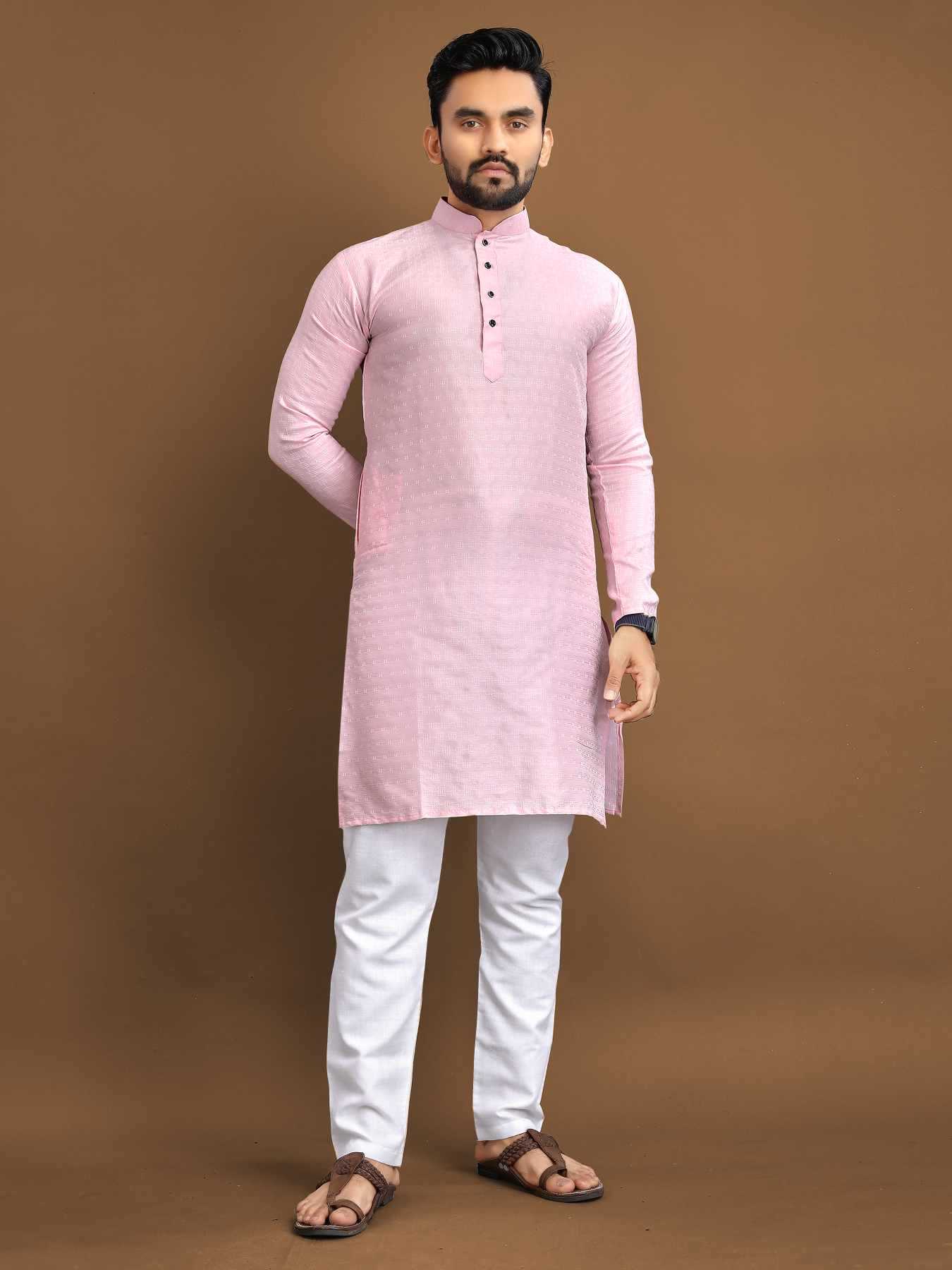 YNF Wholesale Jacquard Mens Kurtas KESH747 POSHAK | Surat Manufacturer