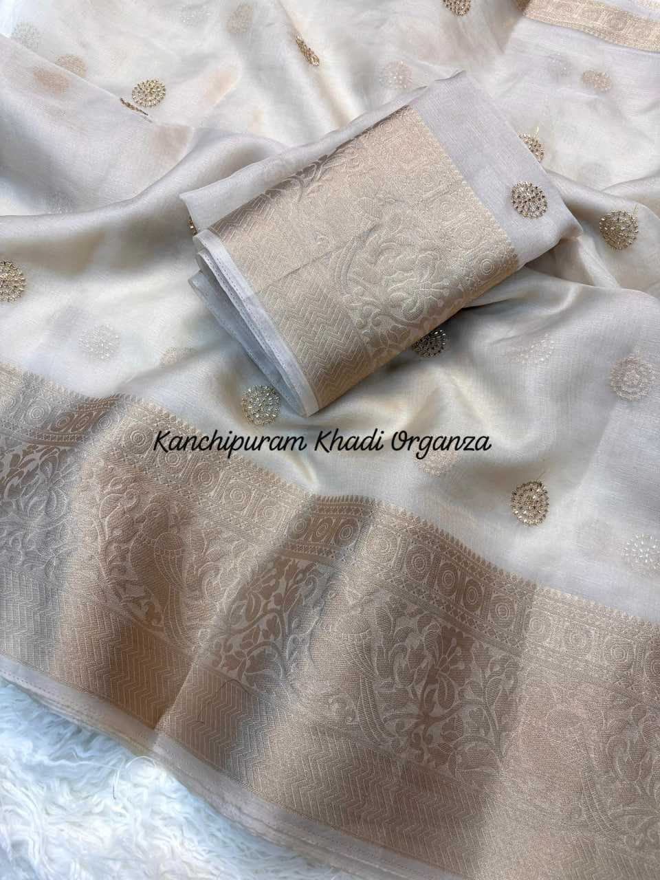 YNF Wholesale Khadi Organza Sarees KESH713 Epic Khadi | Surat Manufacturer