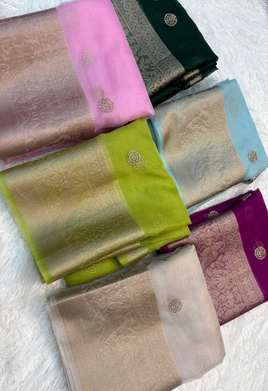 YNF Wholesale Khadi Organza Sarees KESH713 Epic Khadi | Surat Manufacturer