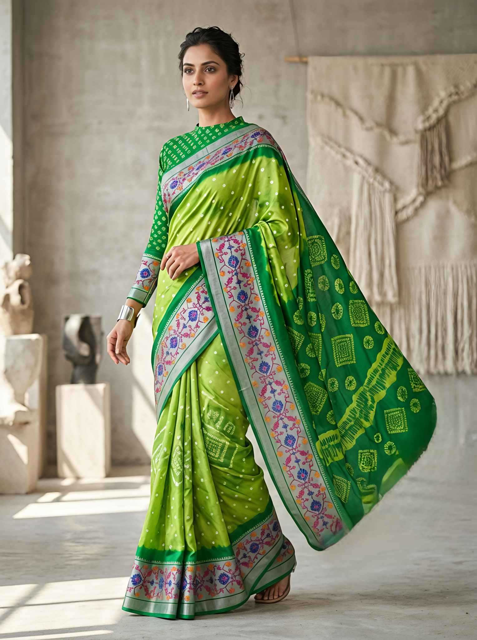 YNF Wholesale Kora Silk Kora Silk Sarees KESH673 GOLD DUST BRASSO | Surat Manufacturer