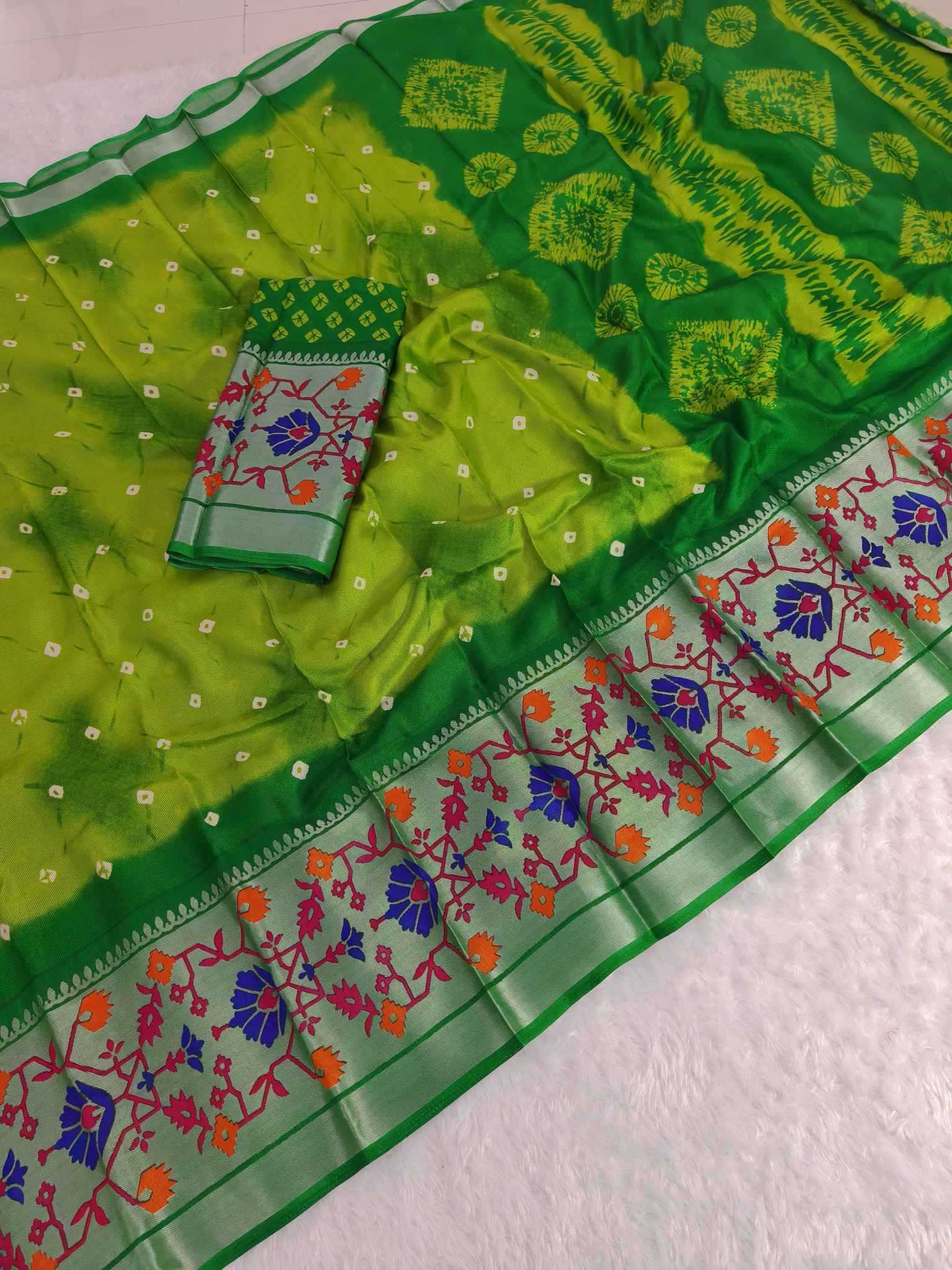 YNF Wholesale Kora Silk Kora Silk Sarees KESH673 GOLD DUST BRASSO | Surat Manufacturer