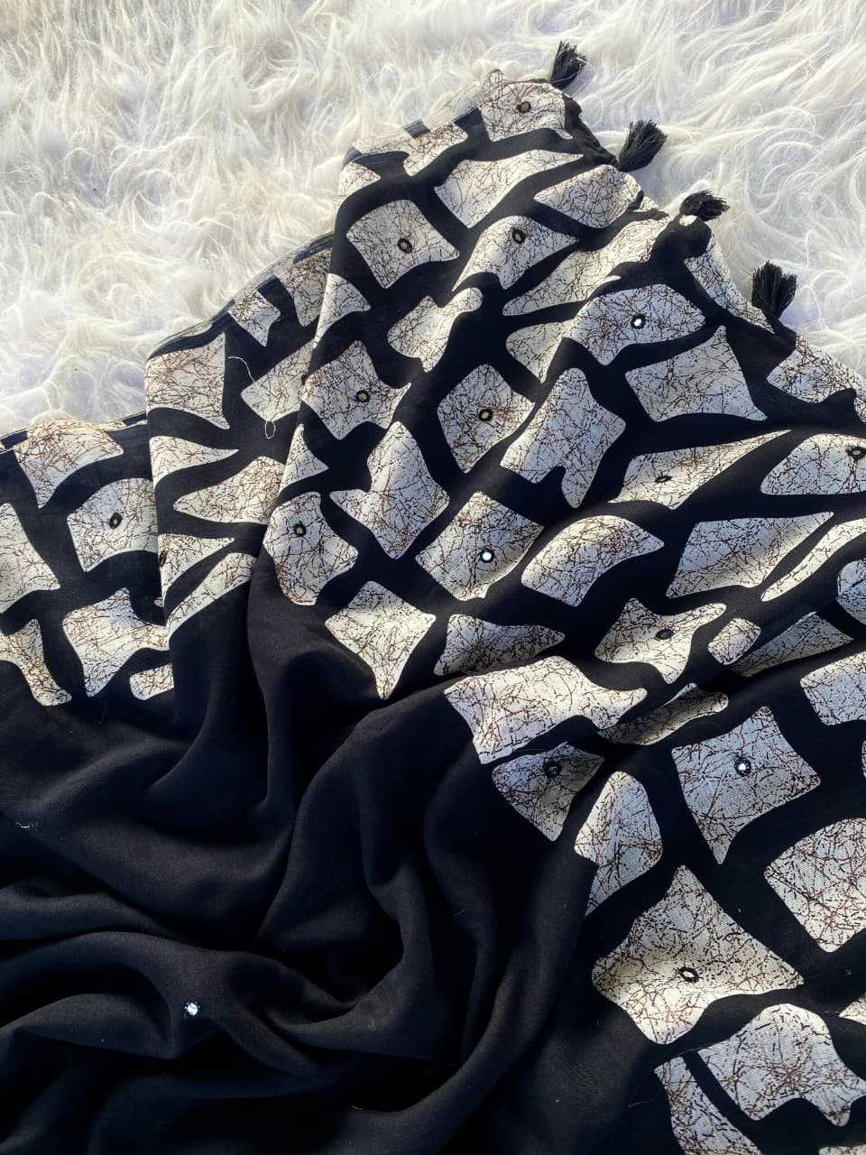 YNF Wholesale Linen Mirror Work Saree KESH249 1038 | Surat Manufacturer