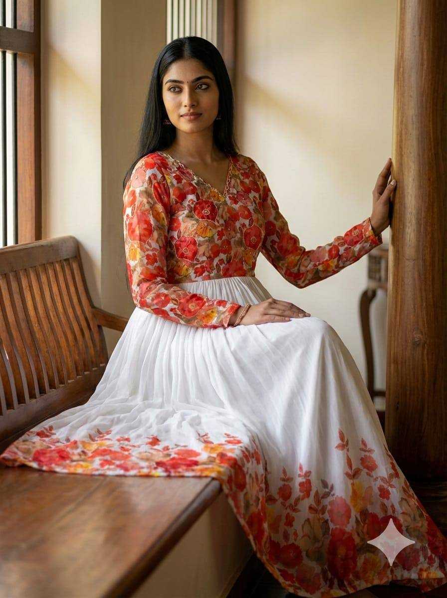 YNF Wholesale Maslin Printed Gowns KESH485 120 | Surat Manufacturer