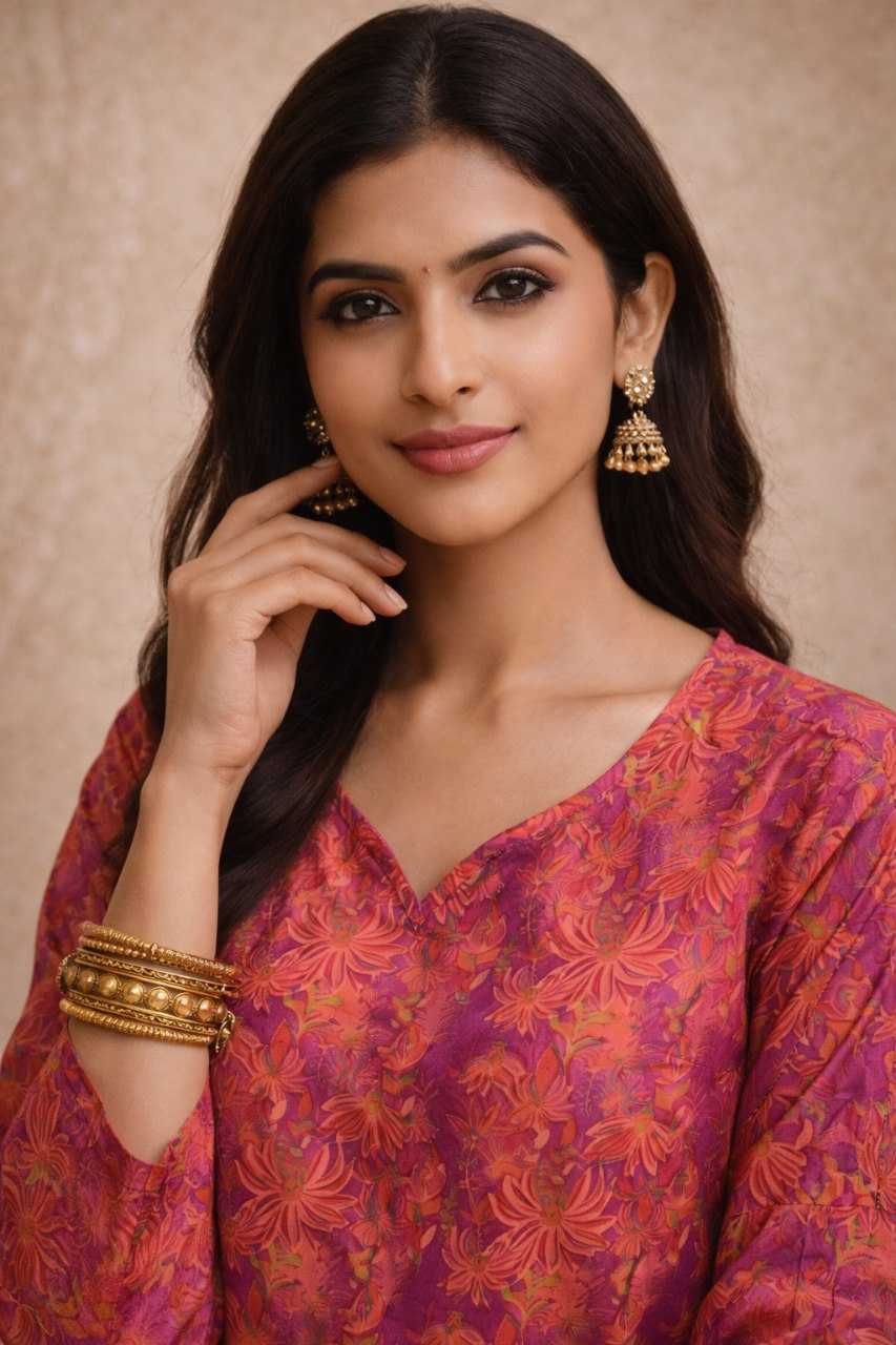 YNF Wholesale Maslin Designer Kurtis RIN227 RJ-14 | Surat Manufacturer