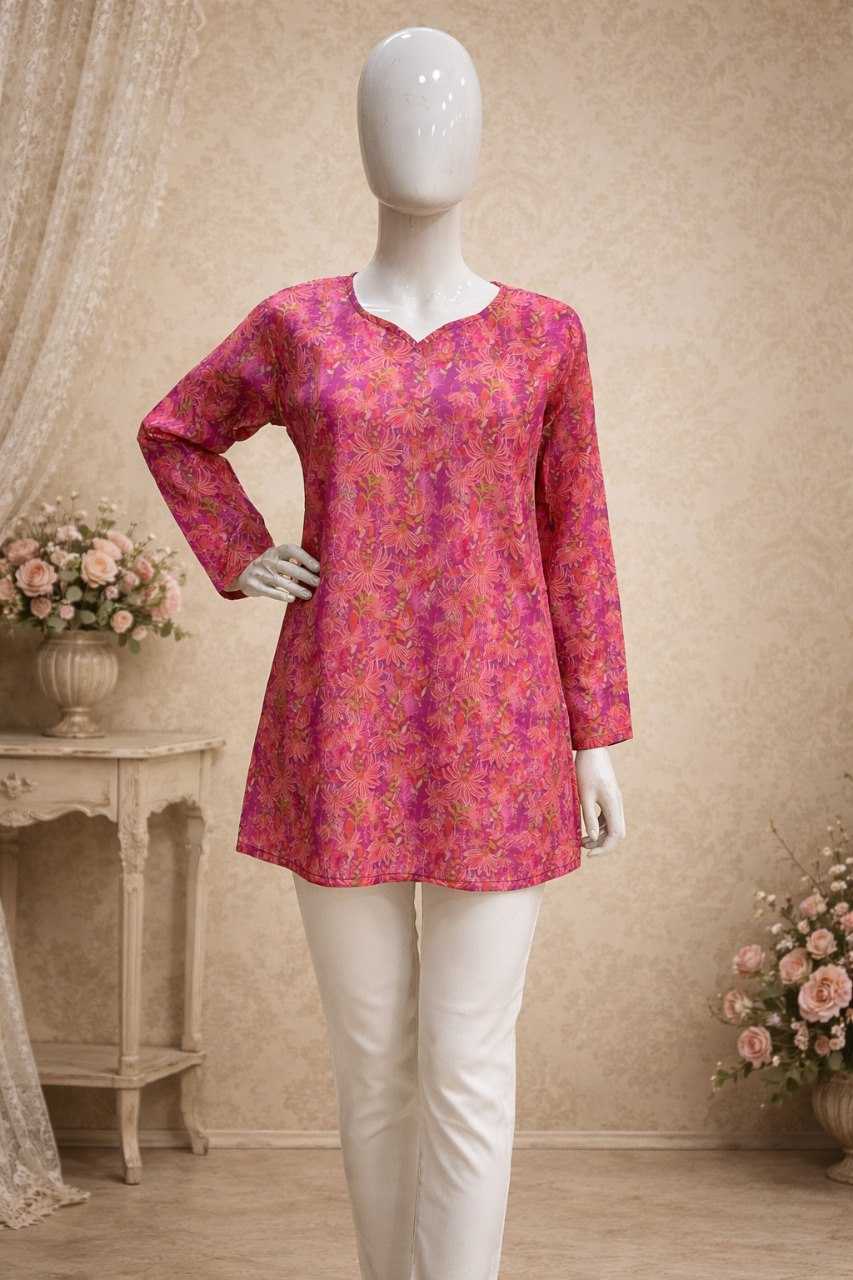 YNF Wholesale Maslin Designer Kurtis RIN227 RJ-14 | Surat Manufacturer
