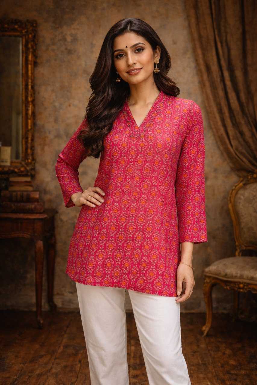 YNF Wholesale Maslin Designer Kurtis RIN227 RJ-19 | Surat Manufacturer