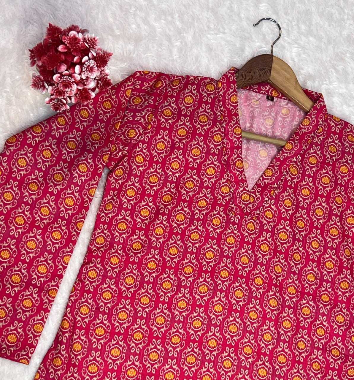YNF Wholesale Maslin Designer Kurtis RIN227 RJ-19 | Surat Manufacturer
