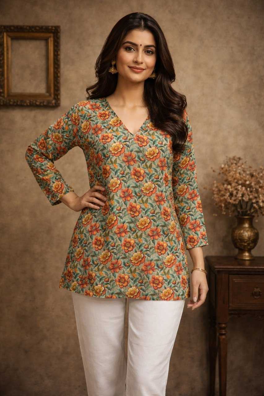 YNF Wholesale Maslin Casual Kurtis RIN227 RJ-29 | Surat Manufacturer