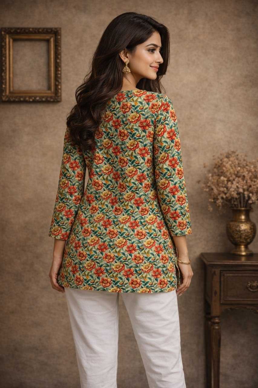 YNF Wholesale Maslin Casual Kurtis RIN227 RJ-29 | Surat Manufacturer
