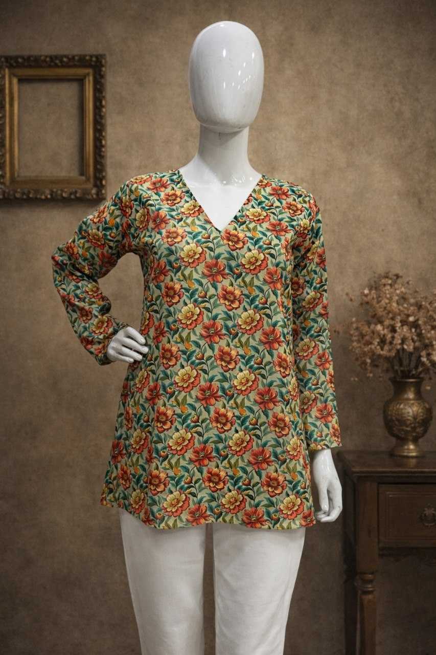 YNF Wholesale Maslin Casual Kurtis RIN227 RJ-29 | Surat Manufacturer