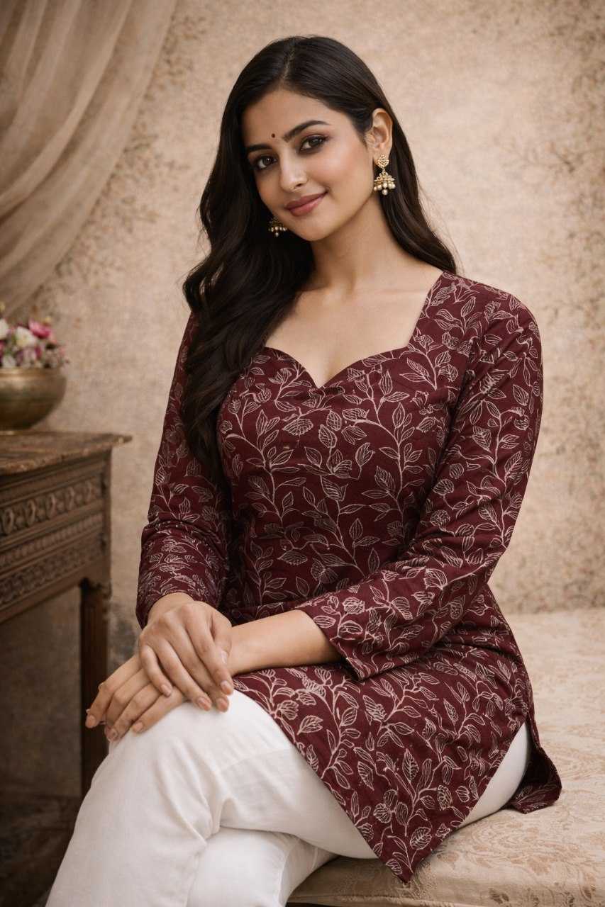 YNF Wholesale Maslin Printed Kurtis RIN227 RJ-33 | Surat Manufacturer