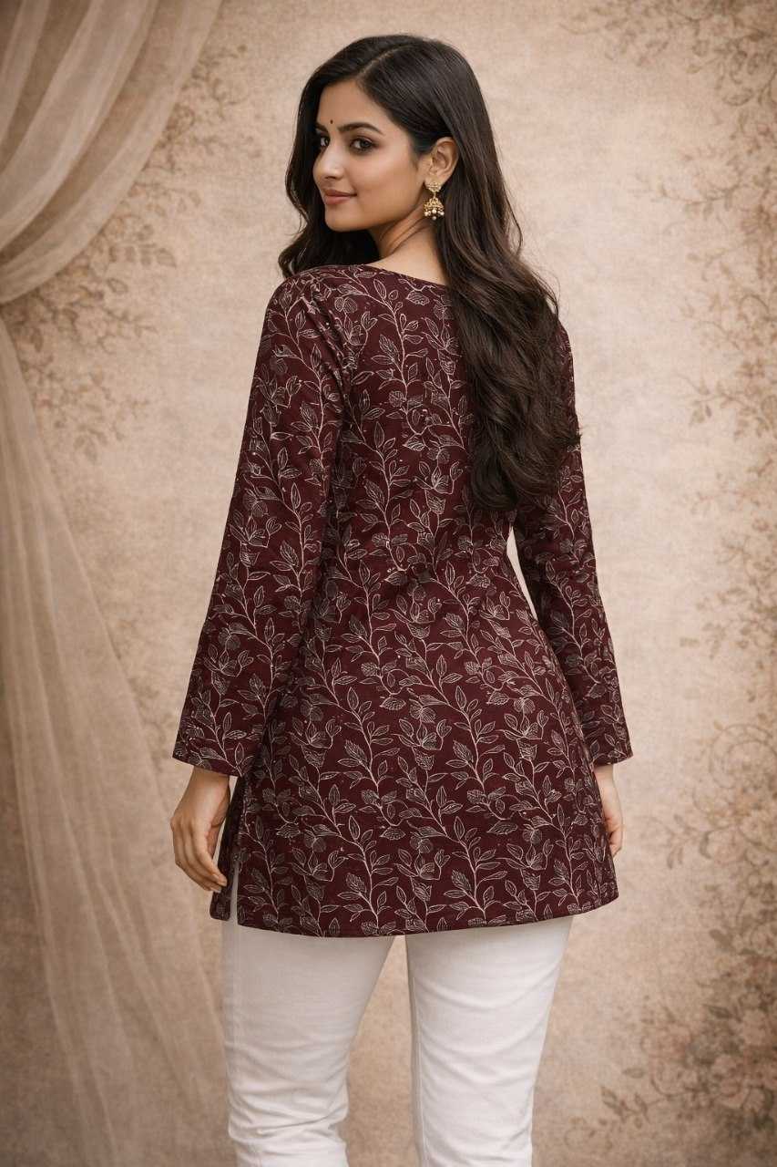 YNF Wholesale Maslin Printed Kurtis RIN227 RJ-33 | Surat Manufacturer