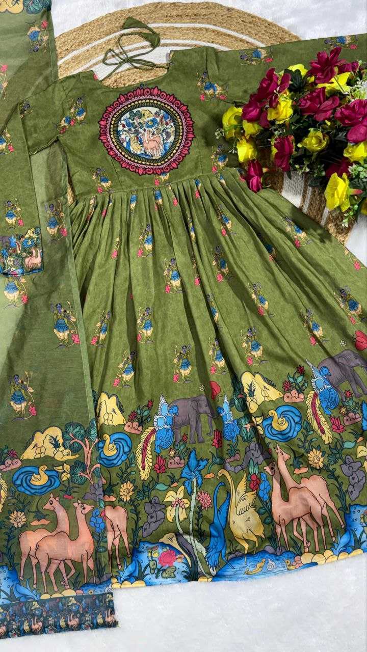YNF Wholesale Muslin Printed Gowns KESH103 ANIMAL | Surat Manufacturer