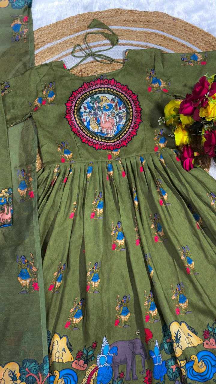 YNF Wholesale Muslin Printed Gowns KESH103 ANIMAL | Surat Manufacturer