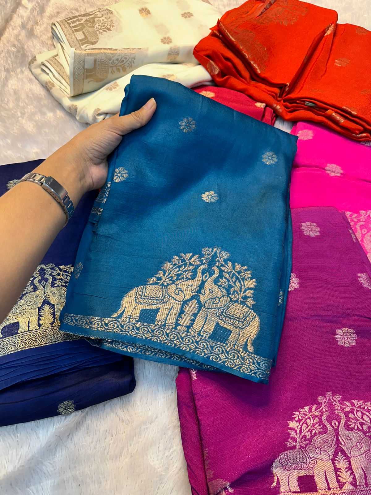 YNF Wholesale Muslin Silk Traditional Silk Sarees KESH671 Amaira | Surat Manufacturer