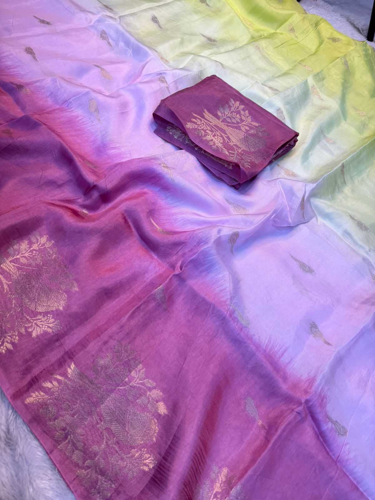 YNF Wholesale Muslin Silk Muslin Silk Saree KESH671 Mahjabeen | Surat Manufacturer