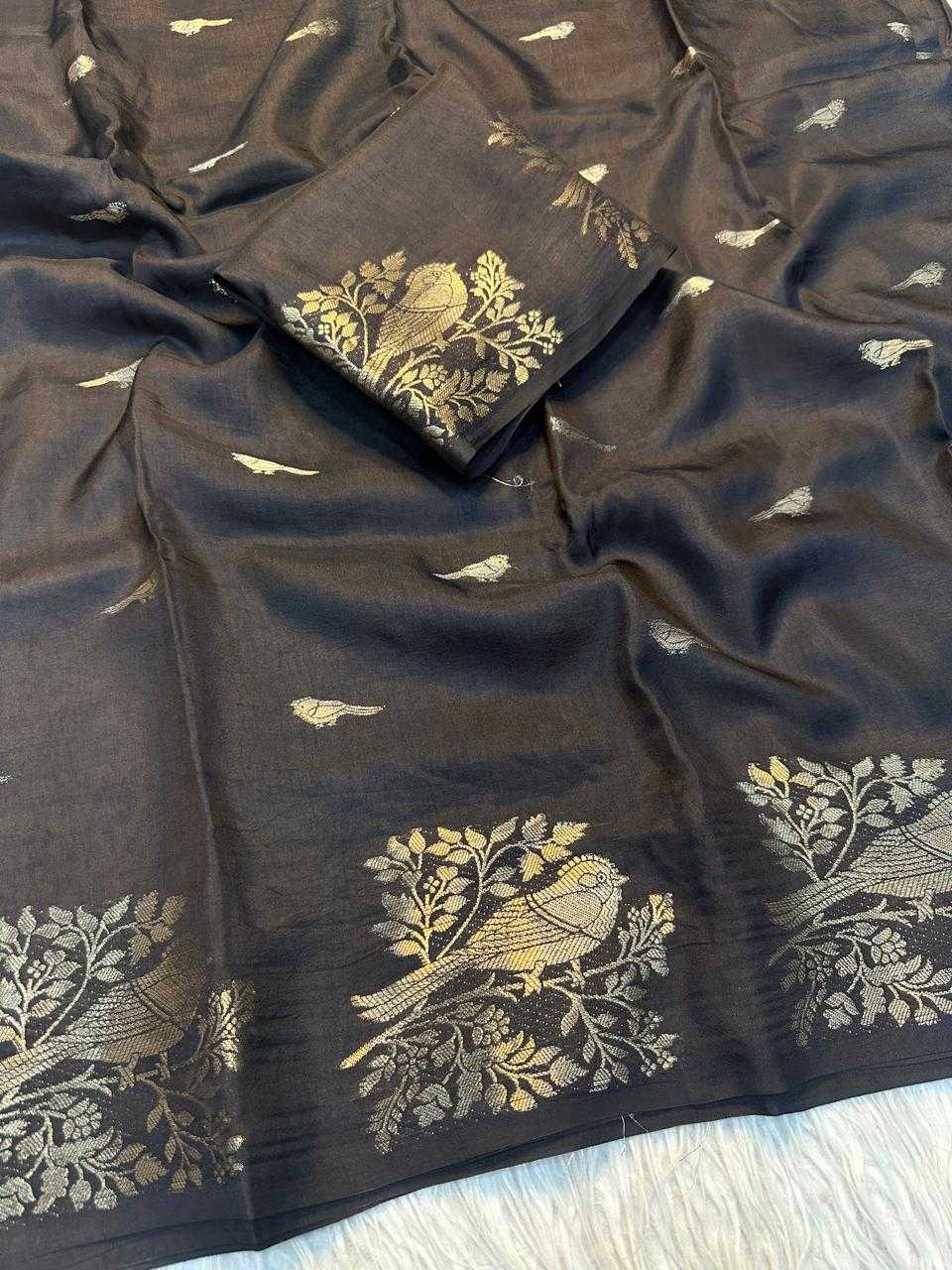 YNF Wholesale Muslin Silk Muslin Silk Saree KESH671 Shazia | Surat Manufacturer