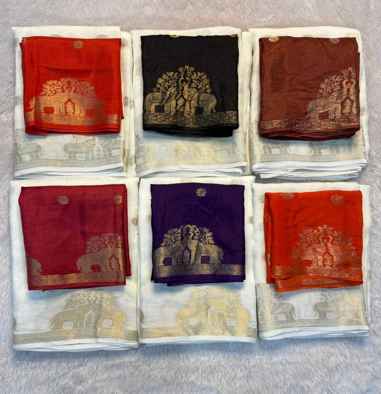YNF Wholesale Muslin Silk Muslin Silk Saree KESH671 Zainah | Surat Manufacturer