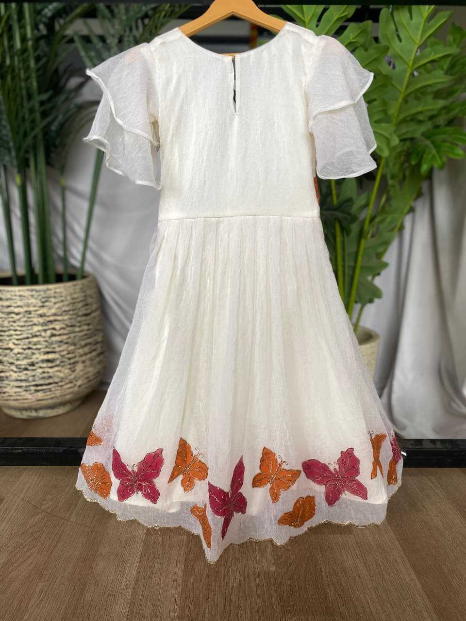 YNF Wholesale Organza Kids Gown KESH249 Titli | Surat Manufacturer