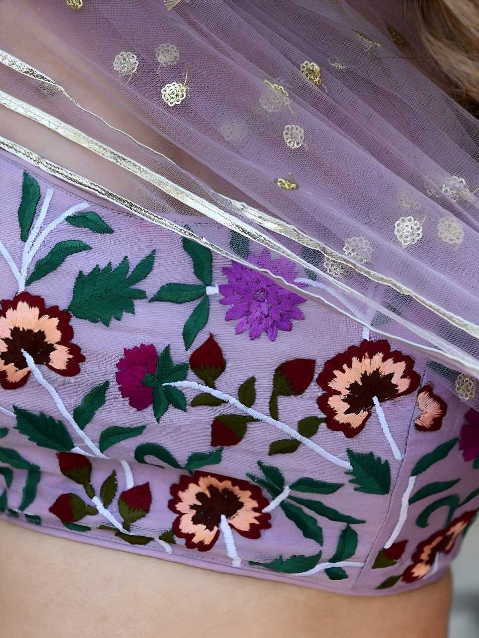 YNF Wholesale Organza Embroidered Lehenga KESH638 15065 | Surat Manufacturer