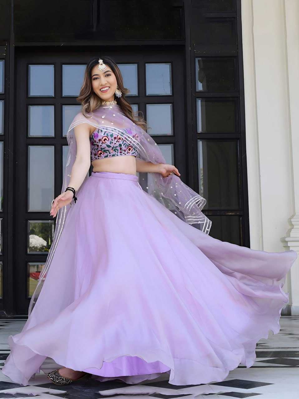 YNF Wholesale Organza Embroidered Lehenga KESH638 15065 | Surat Manufacturer