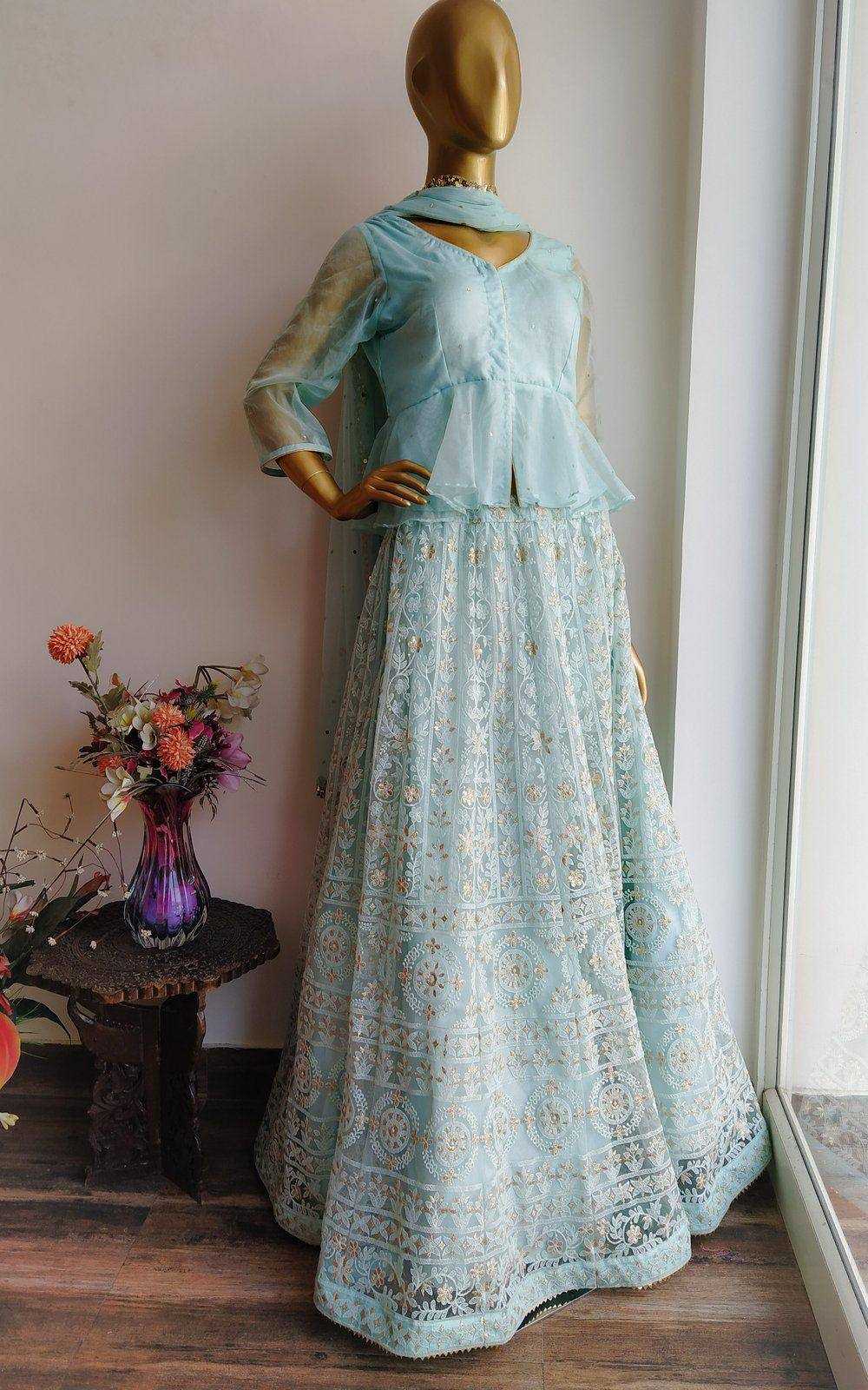 YNF Wholesale Organza Designer Lehenga RIN213 1038 | Surat Manufacturer