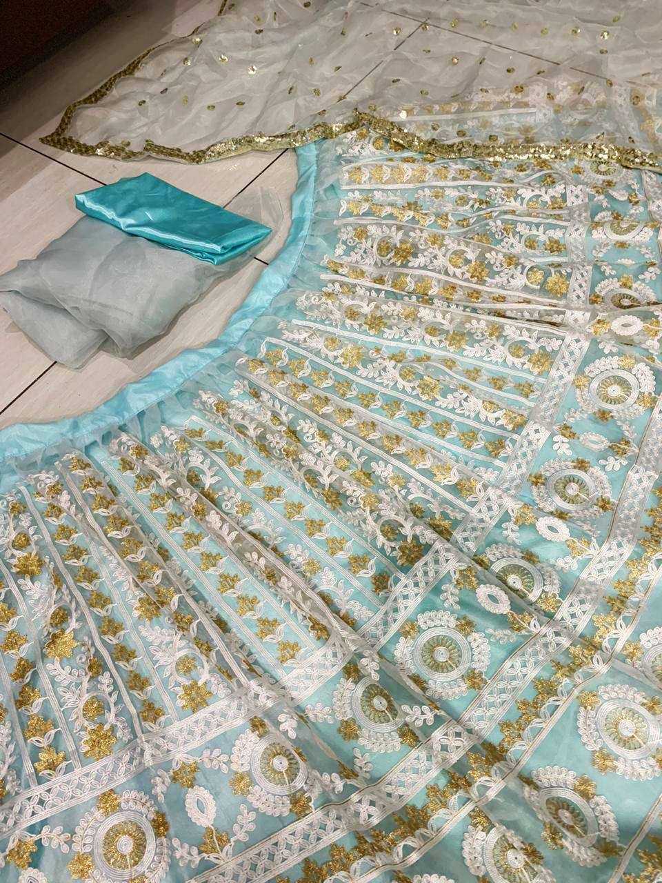 YNF Wholesale Organza Designer Lehenga RIN213 1038 | Surat Manufacturer