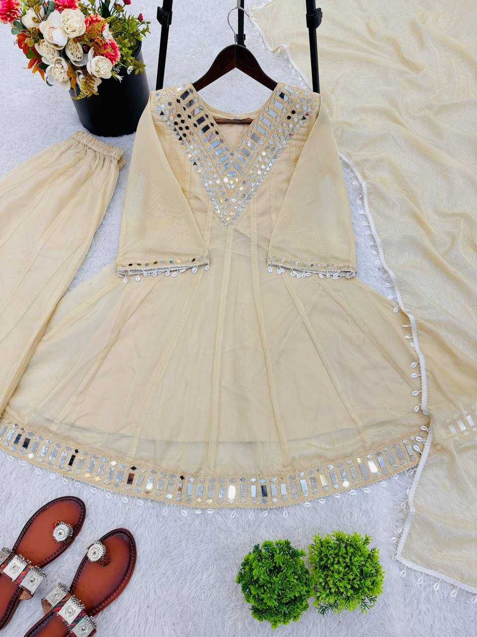 YNF Wholesale Organza Silk Palazzo Suit KESH499 5339 | Surat Manufacturer
