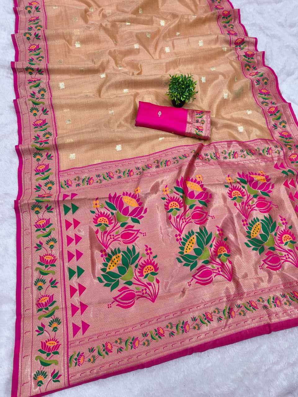 YNF Wholesale Paithani Silk Paithani Sarees KESH548 Siya | Surat Manufacturer