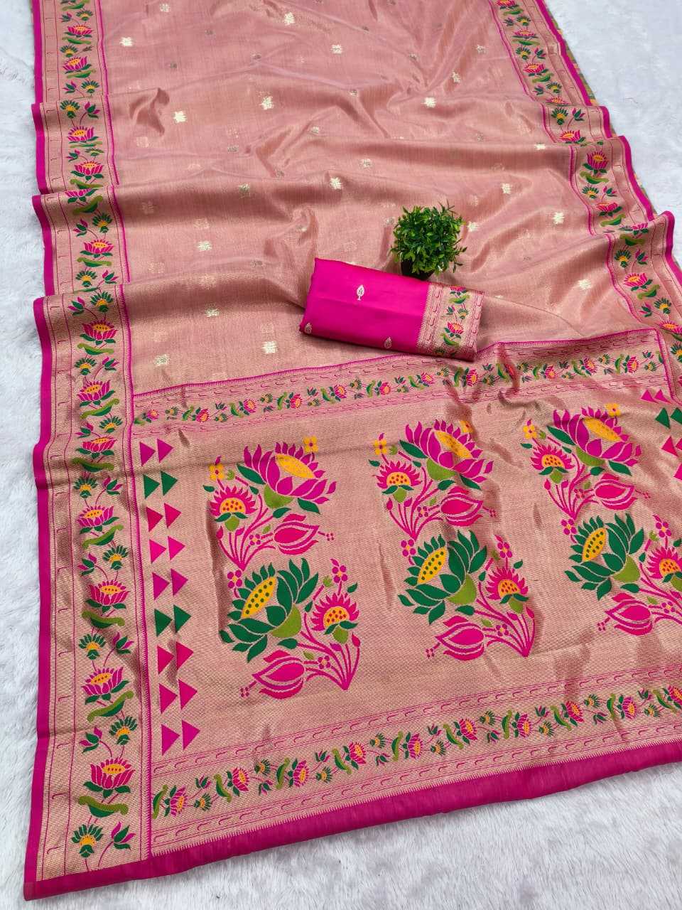 YNF Wholesale Paithani Silk Paithani Sarees KESH548 Siya | Surat Manufacturer