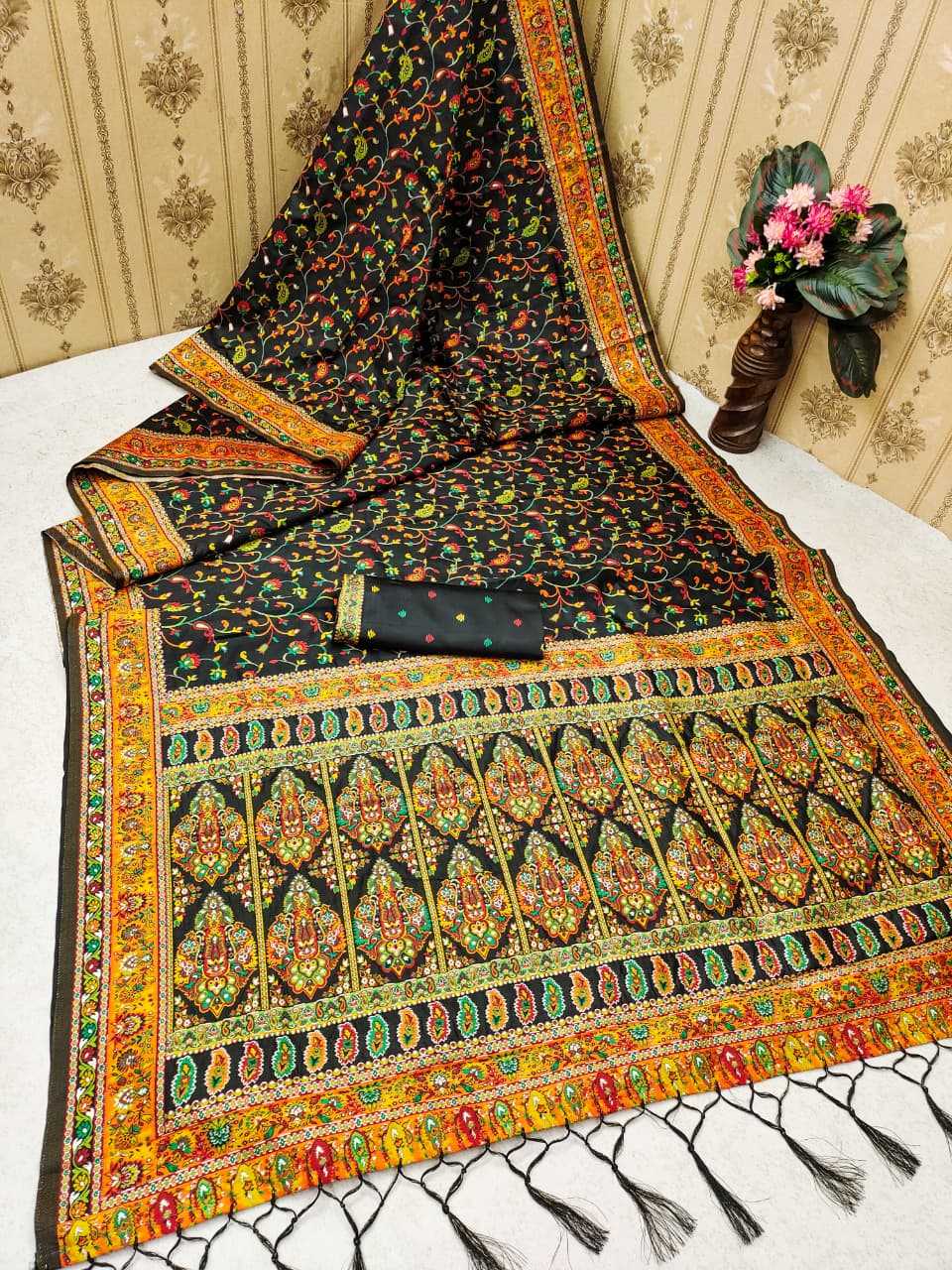 YNF Wholesale Pashmina Silk Sarees With Blouse KESH663 Superb | Surat Manufacturer