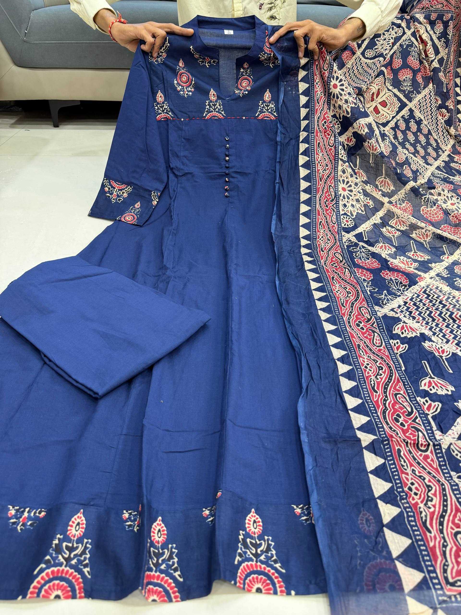 YNF Wholesale Pure Cotton Cotton Suits KESH562 ANARAKLI | Surat Manufacturer