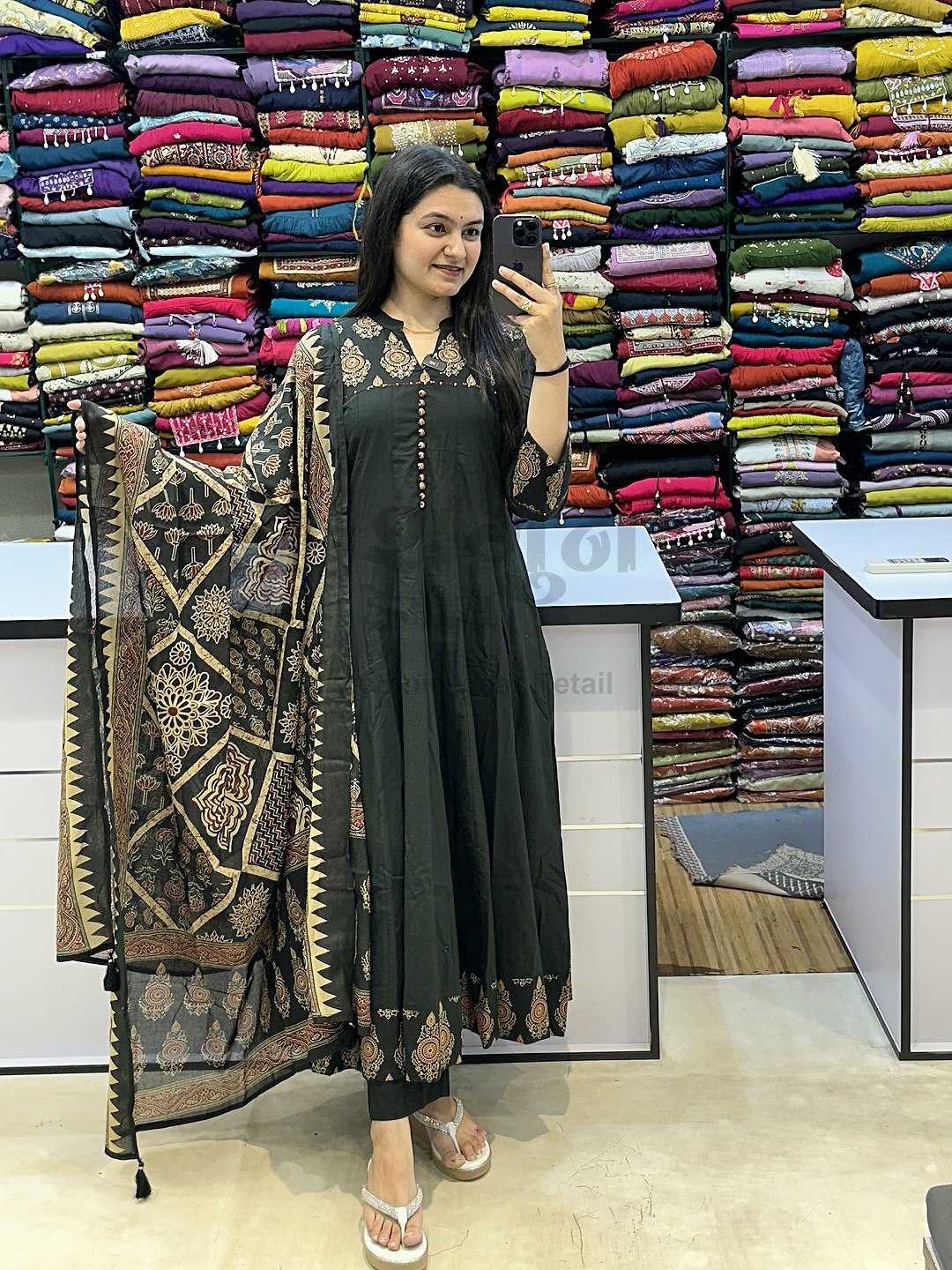 YNF Wholesale Pure Cotton Cotton Suits KESH562 ANARAKLI | Surat Manufacturer