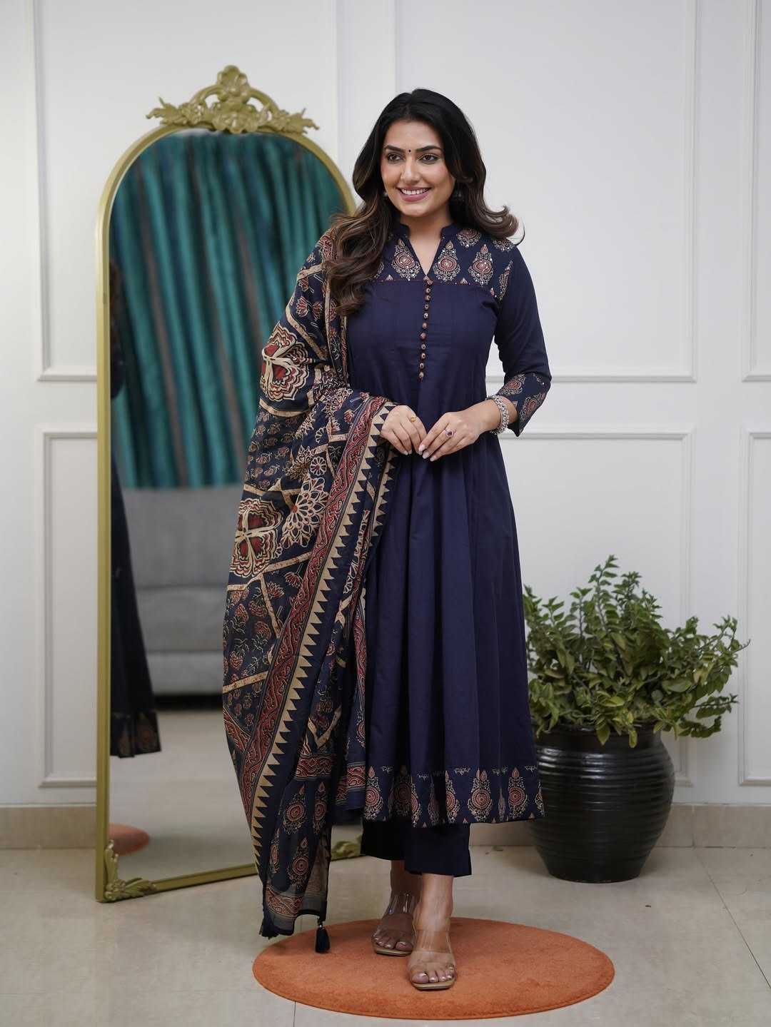 YNF Wholesale Pure Cotton Cotton Suits KESH562 ANARAKLI | Surat Manufacturer
