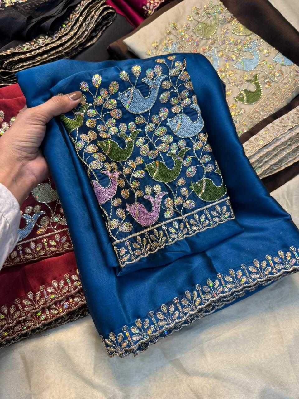 YNF Wholesale Rangoli Silk Embroidered Sarees KESH691 142 | Surat Manufacturer