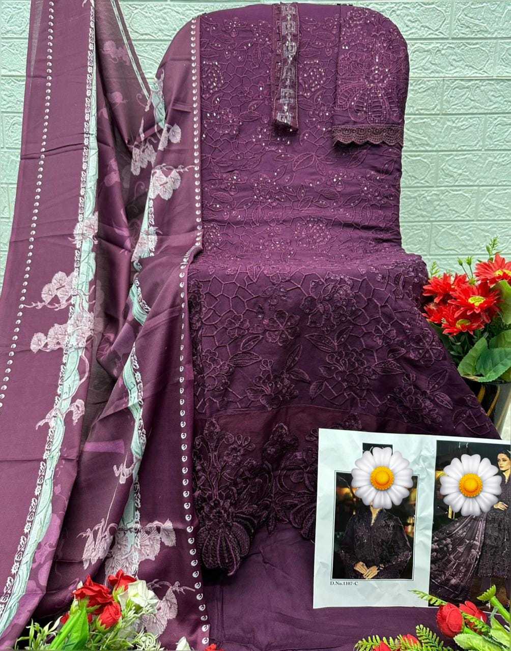 YNF Wholesale Rayon Pakistani Suits KESH557 MARIAB LUXE 26 BY AZURE | Surat Manufacturer