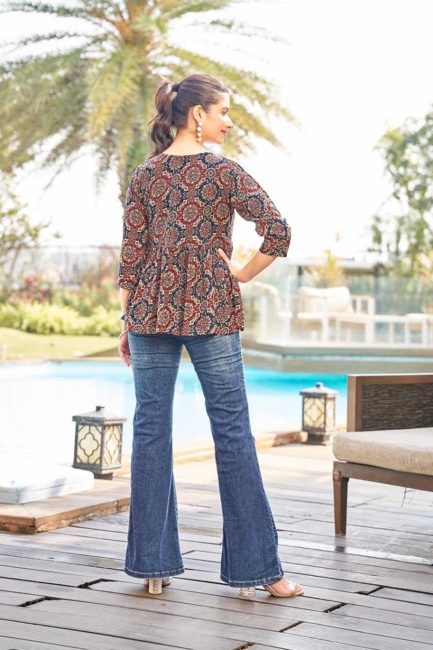 YNF Wholesale Reyon Cotton Printed Kurtis KESH102 DD06 | Surat Manufacturer
