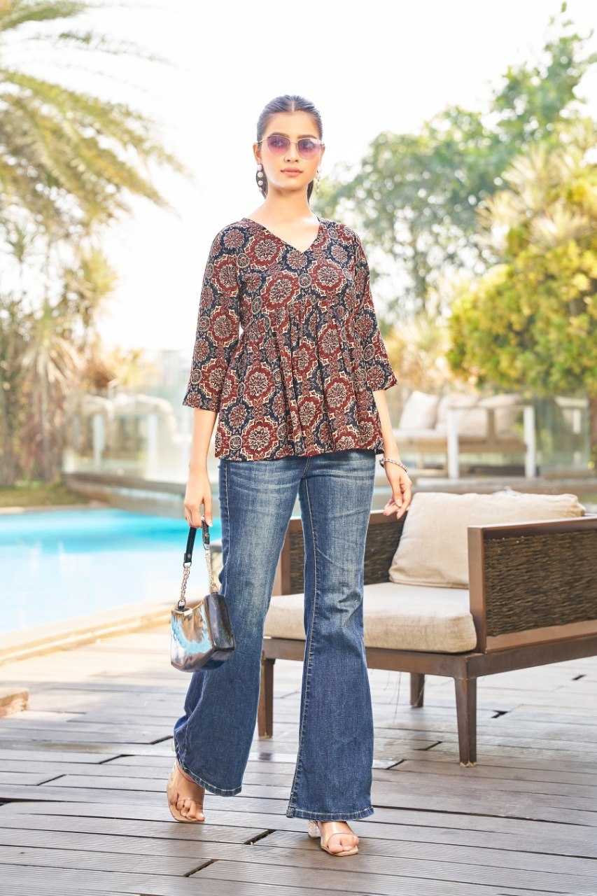 YNF Wholesale Reyon Cotton Printed Kurtis KESH102 DD06 | Surat Manufacturer