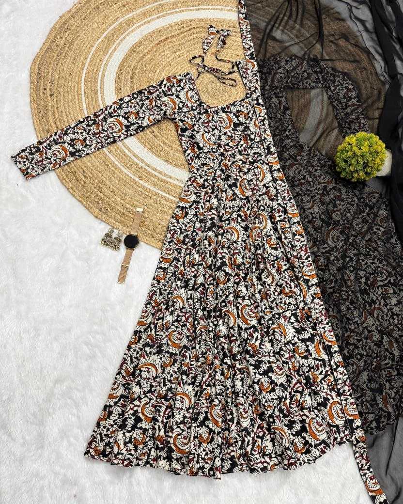 YNF Wholesale Reyon Cotton Georgette Gown KESH103 REYON | Surat Manufacturer