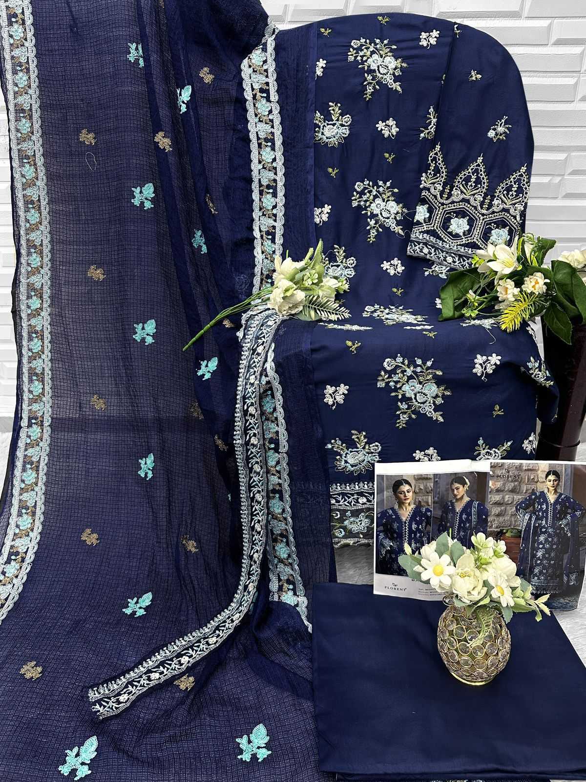 YNF Wholesale Reyon Cotton Pakistani Suits KESH677 FLORENT 1066 | Surat Manufacturer