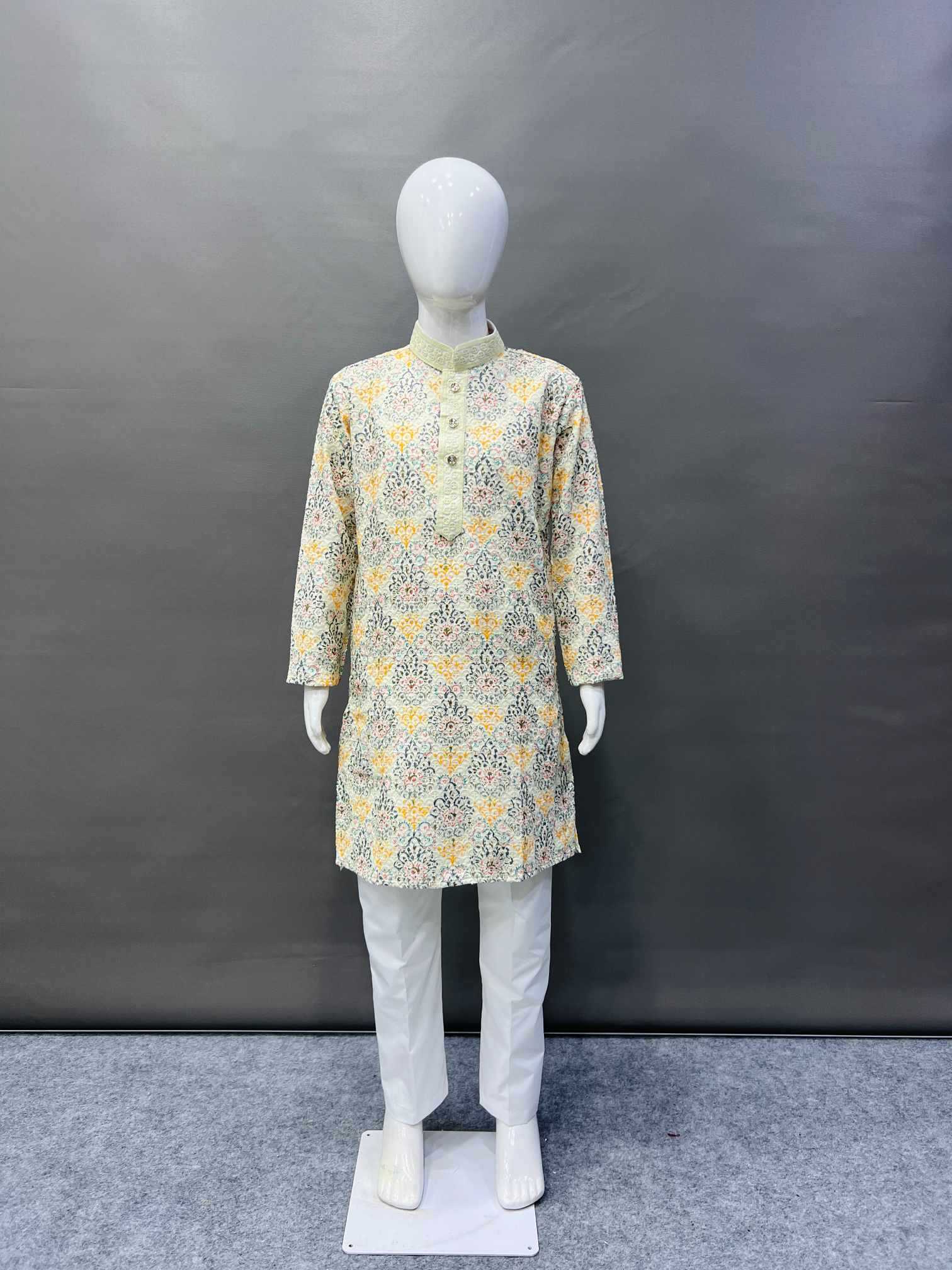 YNF Wholesale Reyon Cotton Mens Kurta Pyjama KESH747 TARA | Surat Manufacturer