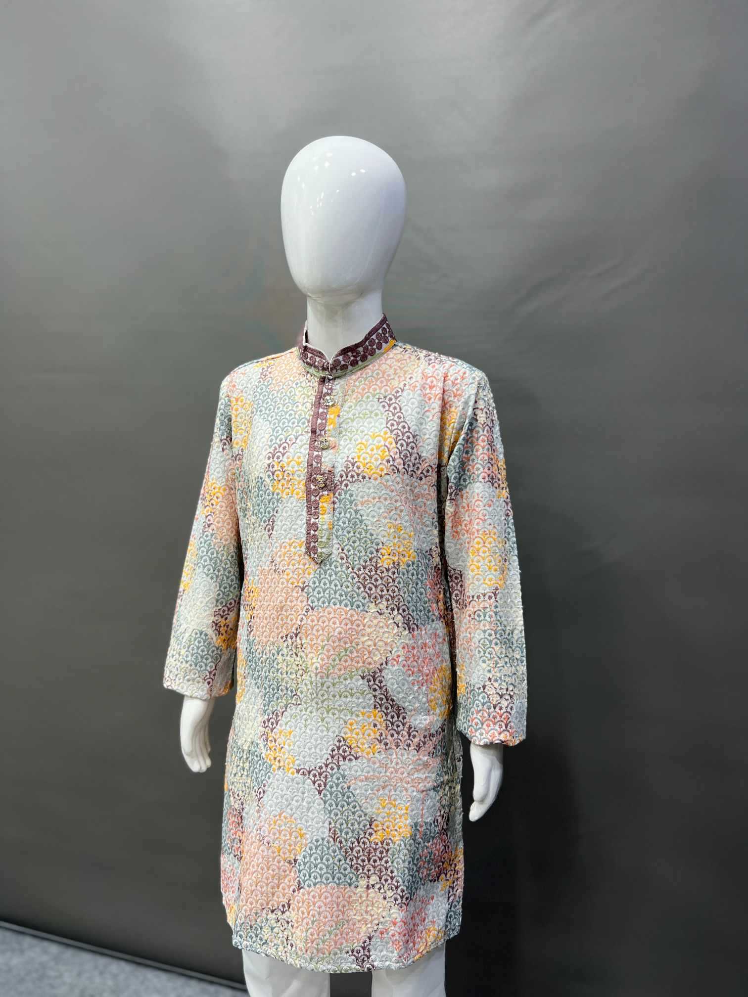 YNF Wholesale Reyon Cotton Mens Kurta Pyjama KESH747 TARA | Surat Manufacturer