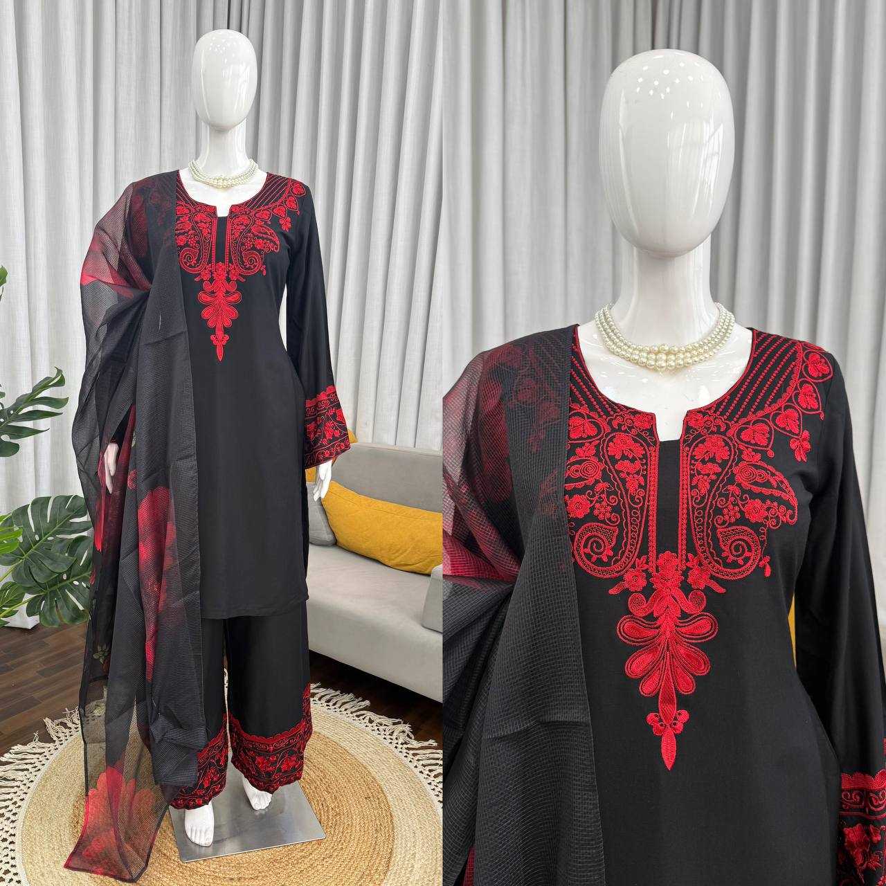 YNF Wholesale Reyon Cotton Party wear suits RIN162 6002 | Surat Manufacturer