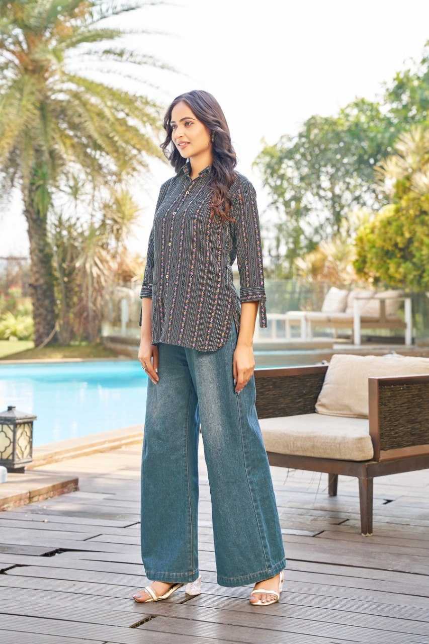 YNF Wholesale Reyon Cotton Slub Reyon Women Shirts KESH102 DD08 | Surat Manufacturer