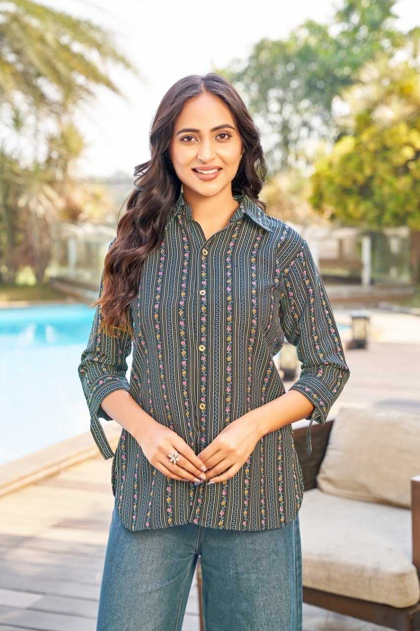 YNF Wholesale Reyon Cotton Slub Reyon Women Shirts KESH102 DD08 | Surat Manufacturer