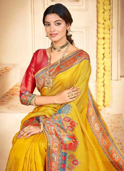 YNF Wholesale Russian Silk Banarasi Silk Sarees KESH697 VOL–02 | Surat Manufacturer
