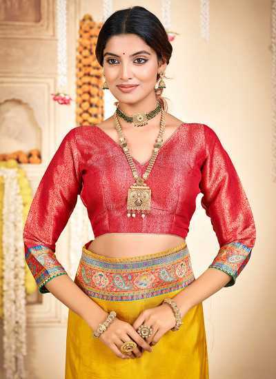 YNF Wholesale Russian Silk Banarasi Silk Sarees KESH697 VOL–02 | Surat Manufacturer