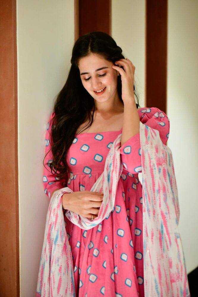 YNF Wholesale Satin Printed Gowns KESH526 2029 | Surat Manufacturer
