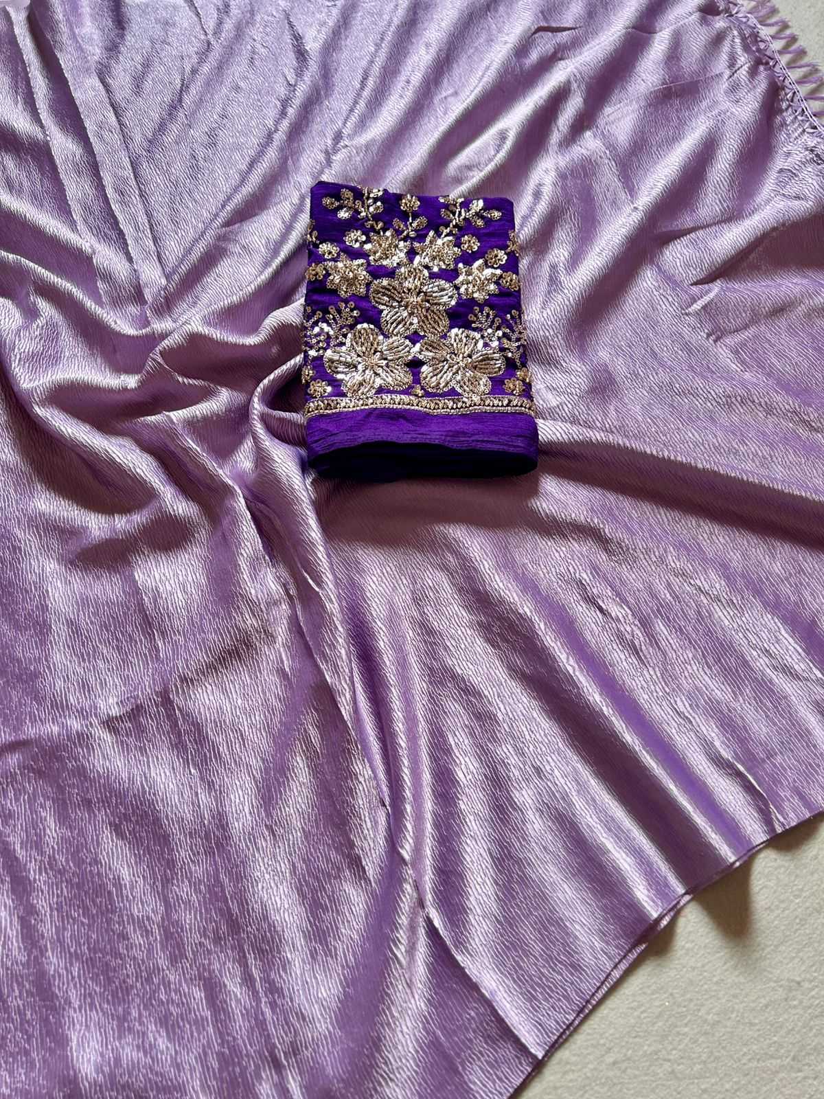 YNF Wholesale Satin Crape Satin Sarees KESH622 174 | Surat Manufacturer