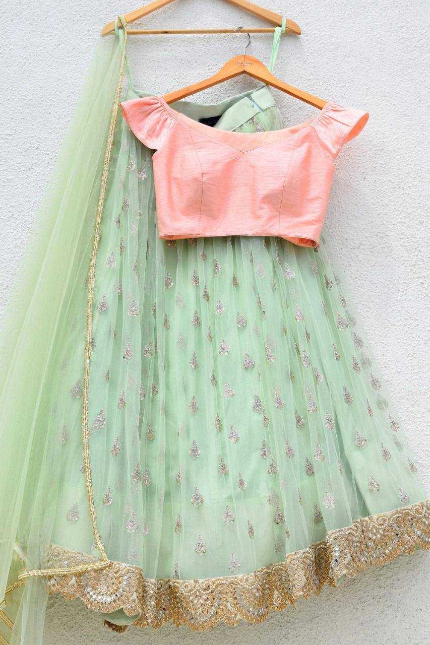 YNF Wholesale Satin Mirror Work Lehenga RIN213 142 | Surat Manufacturer